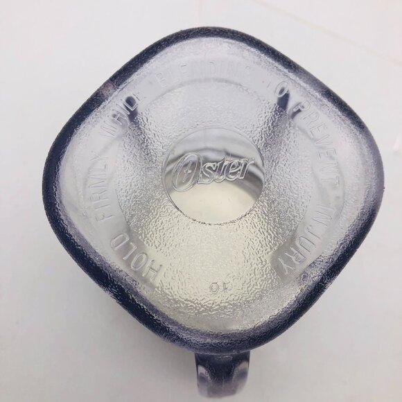 Vtg Osterizer Mini-Blend & Store Plastic Containers Set Of 4 Half Pint Metal Lid - Picture 5 of 9